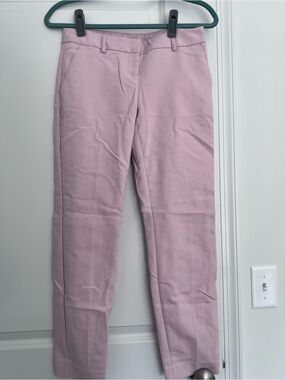 Express Columnist Straight Pant 00R Ballet Pink